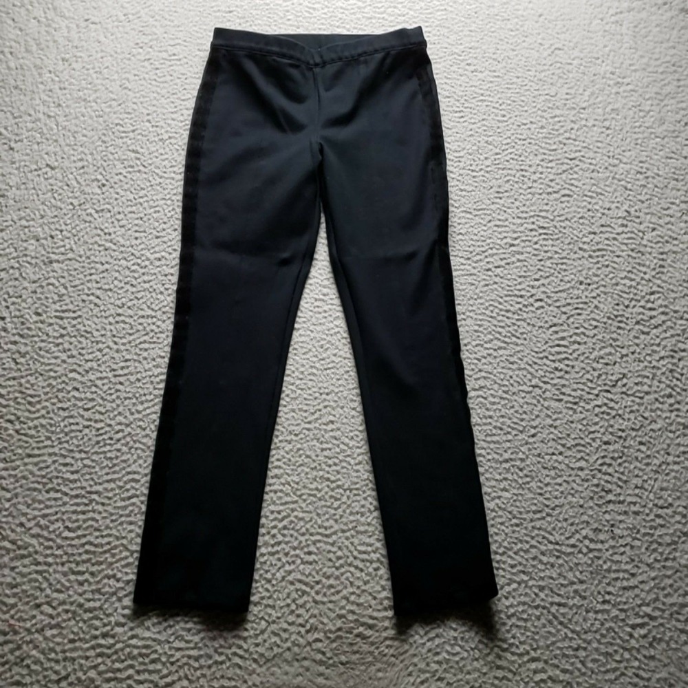 Vineyard Vines Pants Juniors 14 Black Ponte Ankle Skinny Pull On Stretch Casual